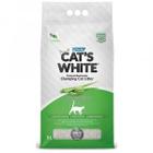 Наполнитель для кошачьего туалета CAT"S WHITE Aloe Vera , 4.25 кг, 5 л
