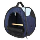 Переноска для птиц Trixie Transport Bag, размер 27x32x27см., темно-синий/голубой