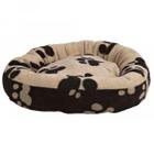 Лежак для собак и кошек Trixie Sammy, размер 2, размер 70x70x8см., черный / бежевый