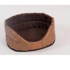 Лежак для собак Katsu Skaj M, размер 52х46х19см., коричневый