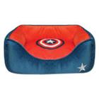 Лежанка для собак и кошек Triol Marvel Marvel Капитан Америка S, размер 47x37x17см.