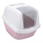 Туалет для кошек Imac Maddy, размер 47.5x49.5x62см., белый/нежно-розовый