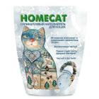 Наполнитель для кошачьих туалетов Homecat Морозная свежесть , 5.07 кг, 12.5 л