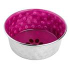 Миска для животных Mr.Kranch Candy, размер 1, 1.9 л, пурпурная