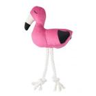 Игрушка для собак Mr.Kranch Фламинго, размер 24x13.5x6см., ярко-розовый