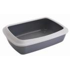Туалет для кошек Savic Litter Tray Isis, размер 1, размер 42х31х12.5см., серый