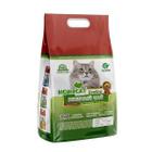 Наполнитель для кошачьего туалета Homecat Ecoline Зеленый чай, 8.4 кг, 18 л