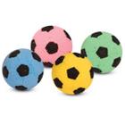 Игрушка для кошек Triol Мяч Футбольный, размер 4см., 4, цвета в ассортименте