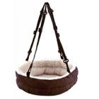 Лежак для грызунов Trixie Cuddly Bed, размер 30х8х25см., коричневый