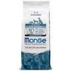 Корм для щенков Monge Dog Speciality Line Monoprotein, 12 кг, форель с рисом и картофелем, размер 35x9.5x82см.