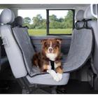 Автомобильная подстилка для собак Trixie Car Seat Cover, размер 145х160см., серый/черный