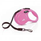 Поводок-рулетка для собак Flexi New Classic XS, розовый