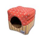 Домик для кошек Katsu Muleo, размер 30х30х16см., оранжевый