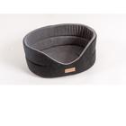 Лежанка для собак Katsu Suedine  L, размер 58х52х21см., черно-серый