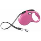 Поводок-рулетка для собак Flexi New Classic S, розовый
