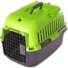Переноска для собак и кошек Fauna International Explorer Splash, размер 49х32х32см., зелено-черный