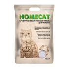 Наполнитель для кошачьего туалета Homecat Стандарт, 5.07 кг, 12.5 л