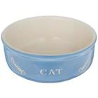 Миска для кошек Nobby Cat, 240 мл, размер 13.5x5​см., голубой