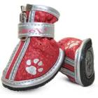Ботинки для собак Triol YXS087-0 XS, размер 4х3х4см., красный