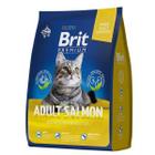 Корм для кошек Brit Premium Cat Adult, 400 г, лосось