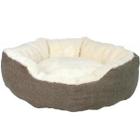 Лежак для собак и кошек Trixie Yuma, размер 45см., коричневый / белый