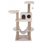Домик-когтеточка для кошек Trixie Federico, размер 60х50х142см., светло-серый