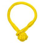 Игрушка для щенков Playology  Touch tug Knot, желтый