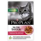 Корм для кошек Pro Plan Nutrisavour Sterilised, 85 г, утка