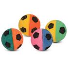 Игрушка для кошек Triol Мяч футбольный, размер 4см., 60, цвета в ассортименте