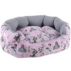 Лежак для собак Fauna International Tokyo Pink, размер 62x46x18см.