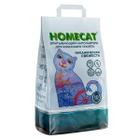 Наполнитель для кошачьего туалета Homecat Океаническая свежесть, 5 кг, 10 л