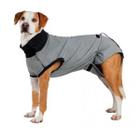 Попона для собак Trixie Protective Body, размер M–L, размер 50см., серый